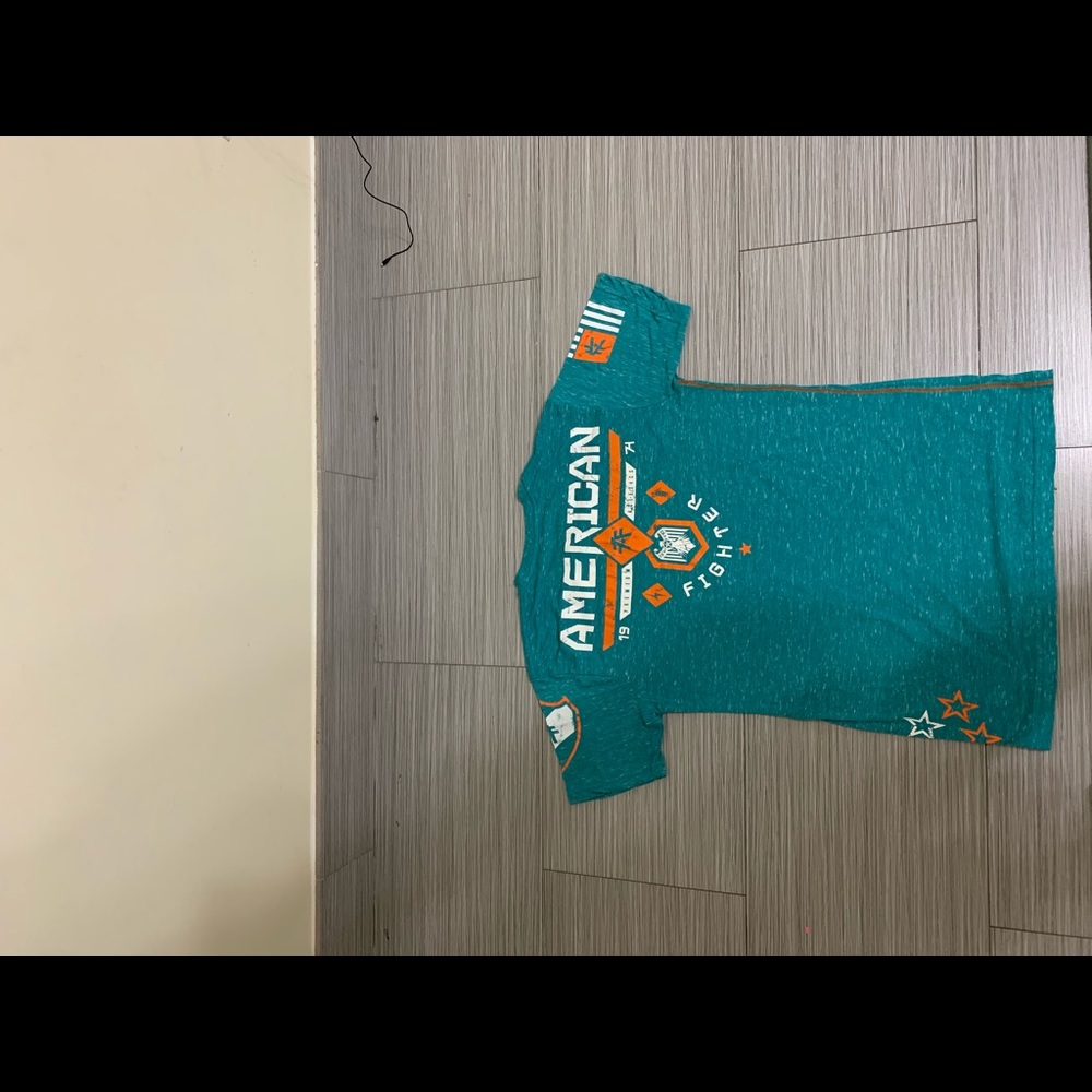 Green and Orange Affliction Shirt